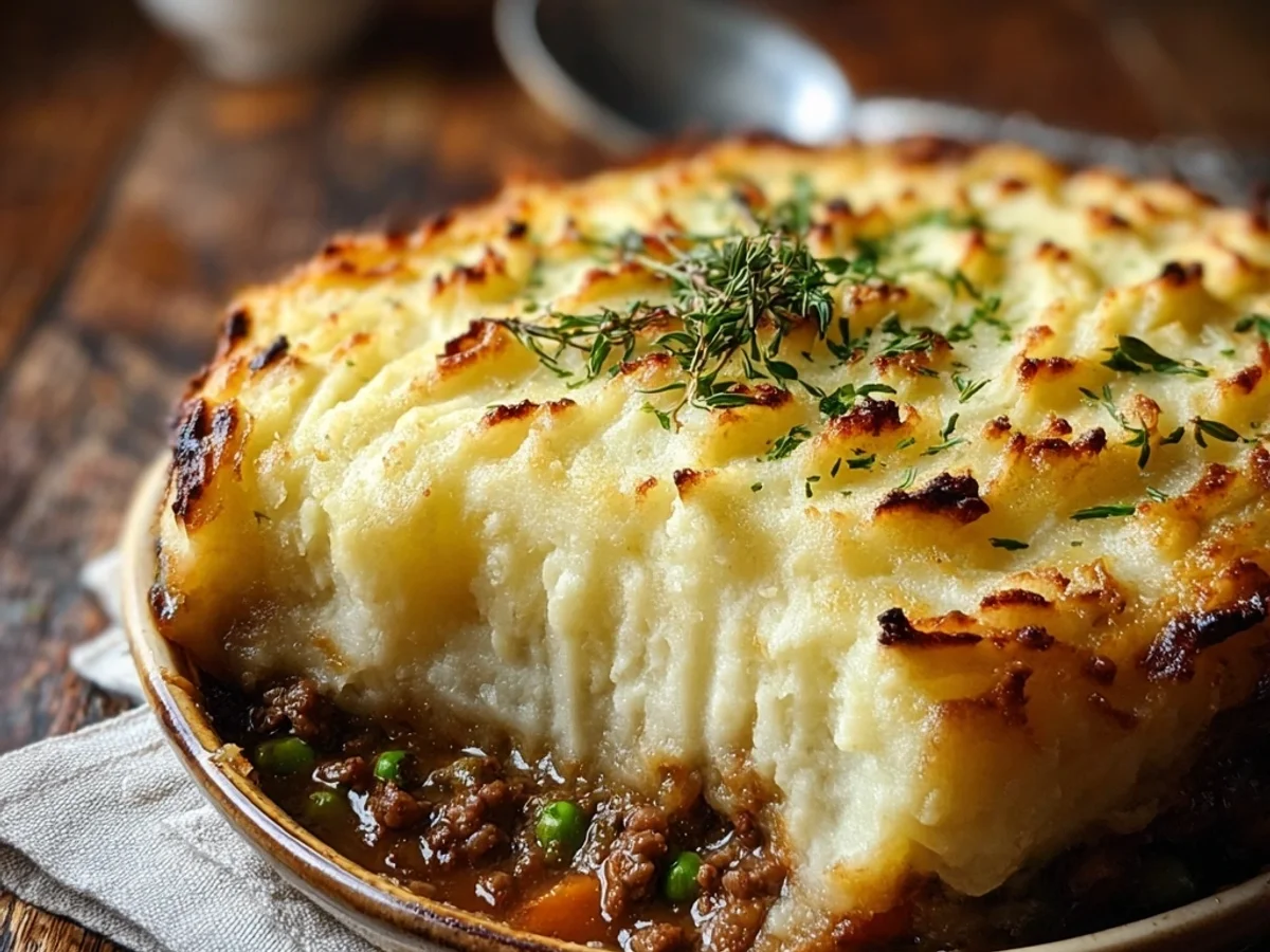 Easy Shepherd's Pie Casserole Recipe: Hearty & Simple - Featured Image