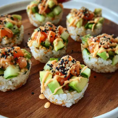 Easy Sushi Cups: Quick Asian Appetizer & Snack