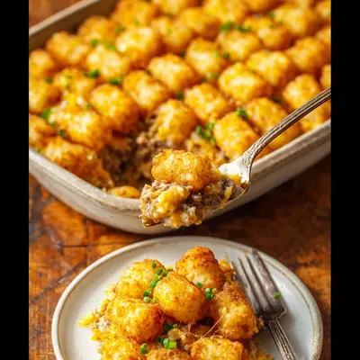 Easy Tater Tot Casserole: Hearty Family Dinner