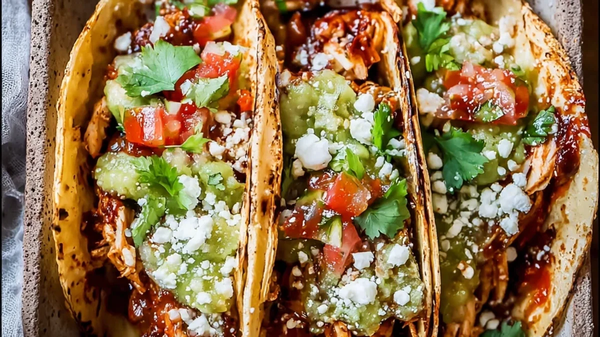 Flavorful Chicken Tacos: Simple Weeknight Meal