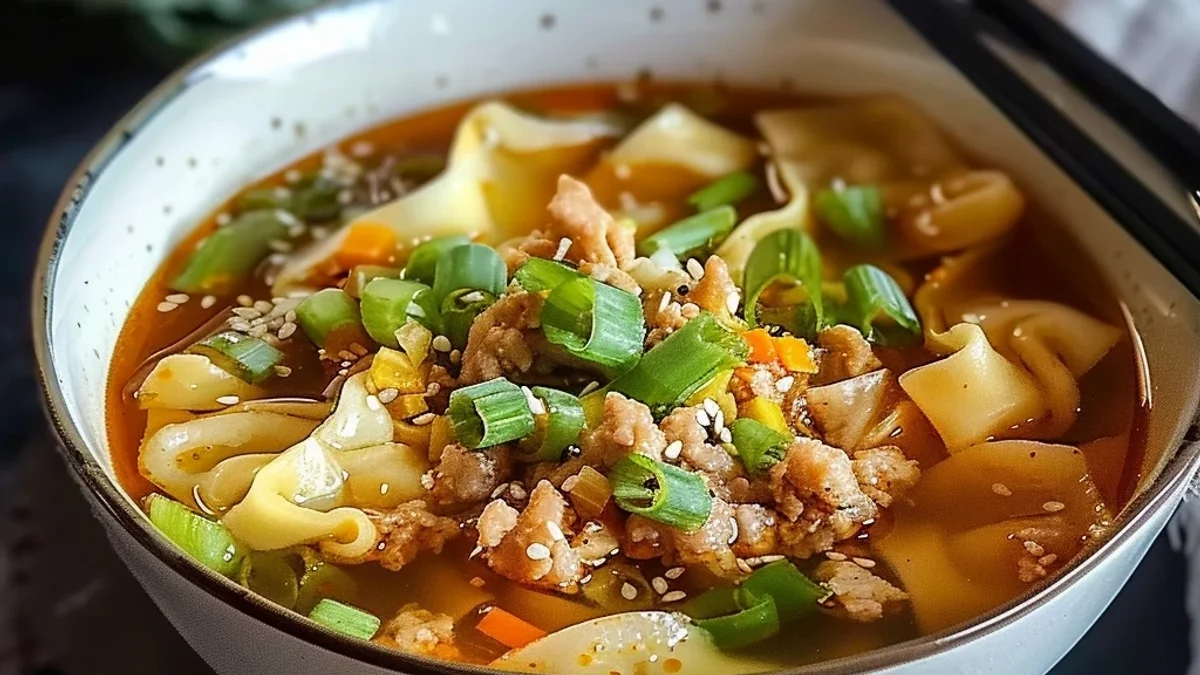 Flavorful Egg Roll Soup: Quick Weeknight Comfort