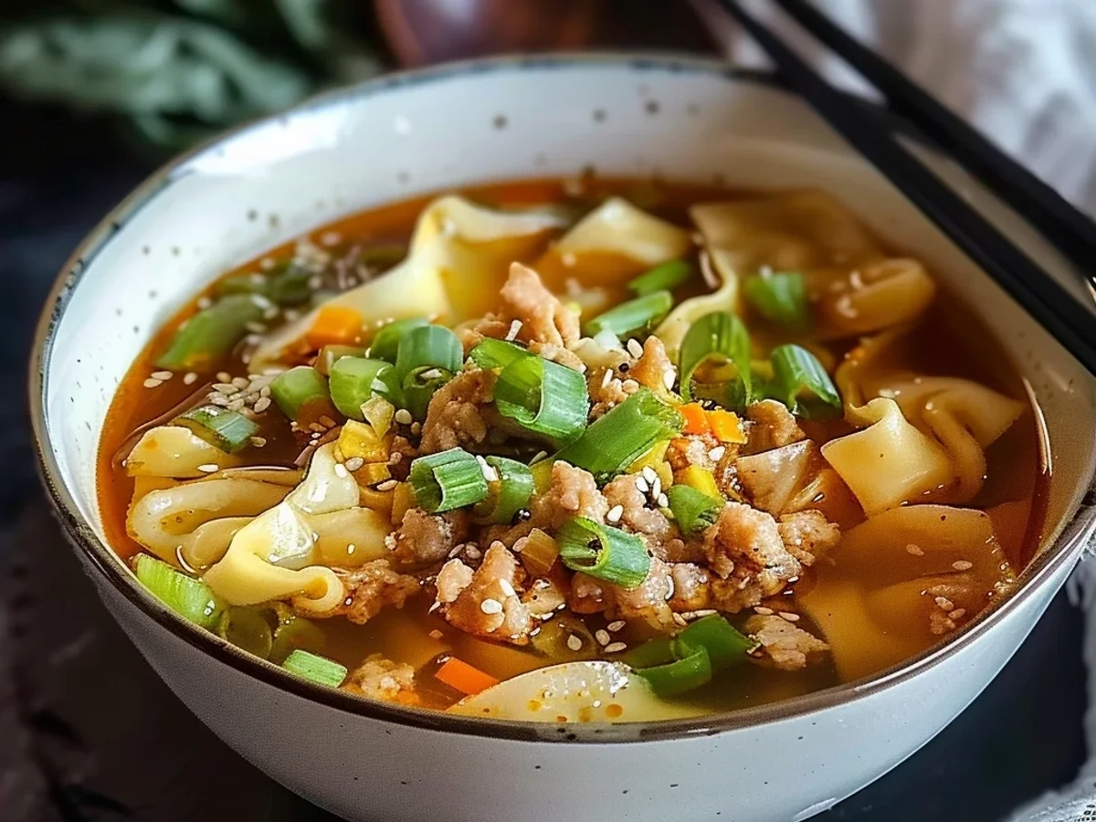 Flavorful Egg Roll Soup: Quick Weeknight Comfort - Featured Image