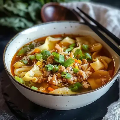 Flavorful Egg Roll Soup: Quick Weeknight Comfort