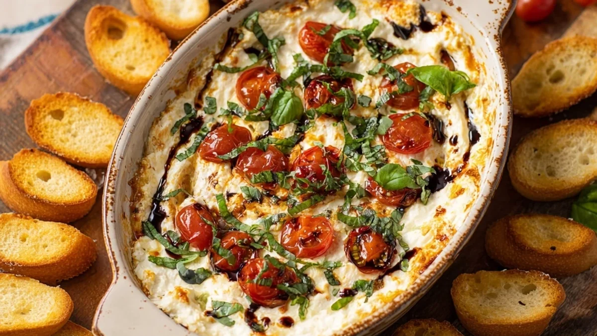 Fresh Caprese Dip: Easy Appetizer Recipe