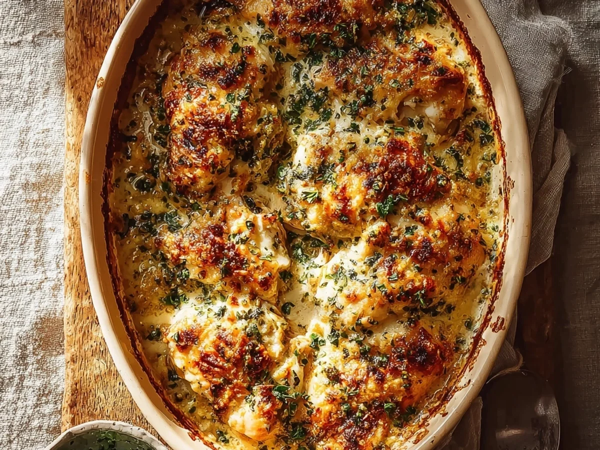 Garlic Parmesan Chicken Bake: Simple & Savory Sheet Pan Meal - Featured Image