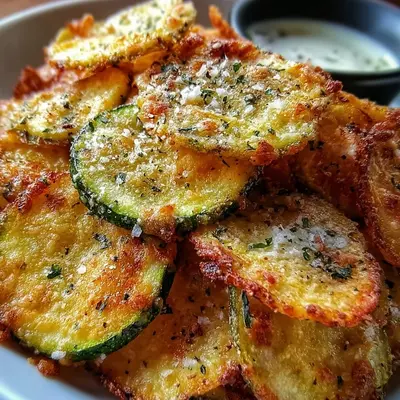 Healthy Air Fryer Parmesan Veggie Chips