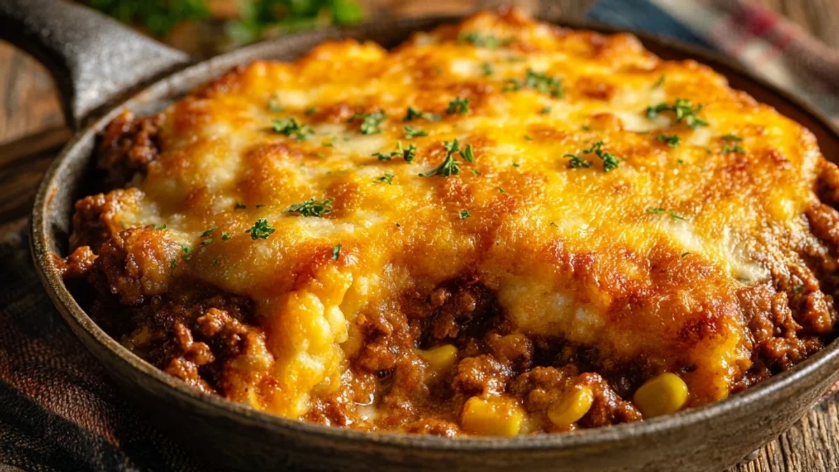 Hearty Cowboy Casserole: A Skillet Comfort Meal
