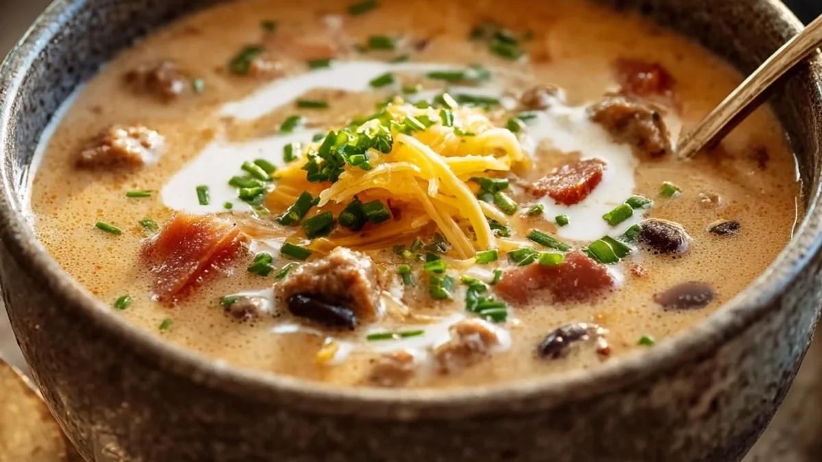 Hearty Creamy Cowboy Soup: Ranch-Style Comfort