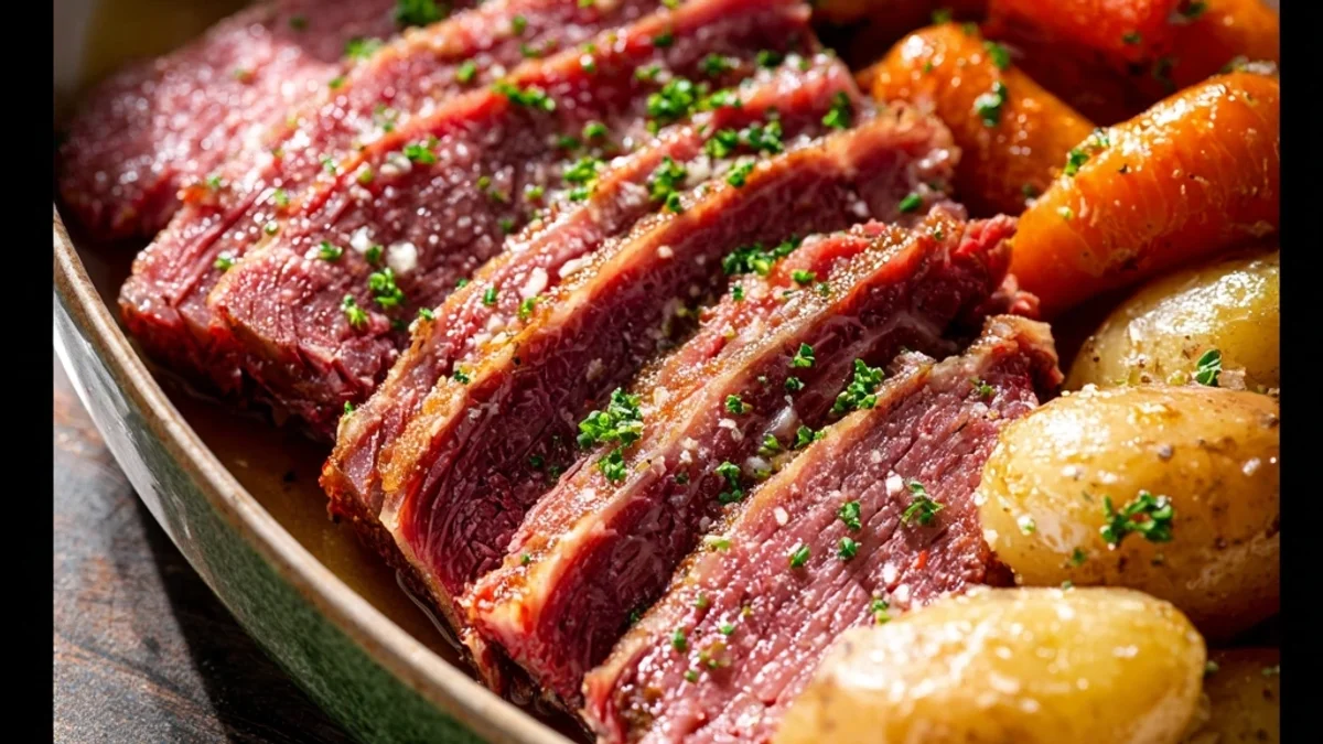 Hearty Crock Pot Corned Beef Dinner: Slow-Cooked Comfort