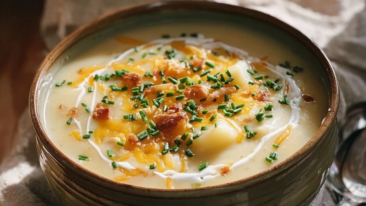 Hearty Crock Pot Crack Potato Soup: Simple & Flavorful