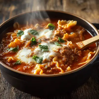 Hearty Crock Pot Lasagna Soup: Weeknight Comfort