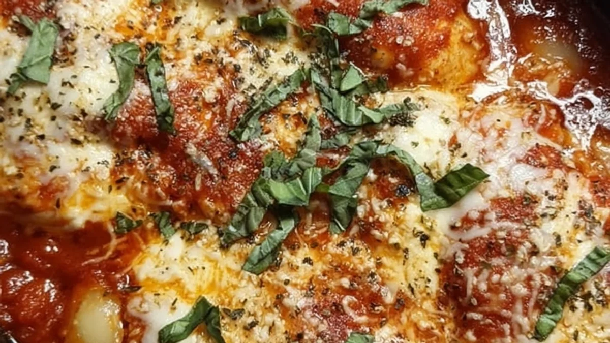 Hearty Crockpot Chicken Parmesan: Simple Weeknight Comfort