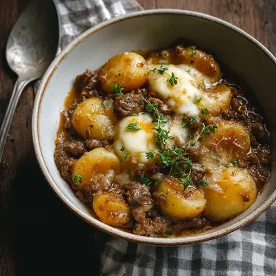 Hearty Crockpot Hamburger Potato Casserole: Easy Dinner
