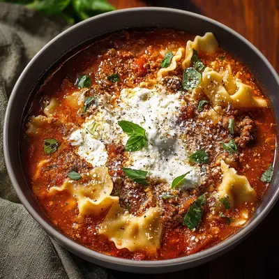 Hearty Crockpot Lasagna Soup: Simple Weeknight Comfort