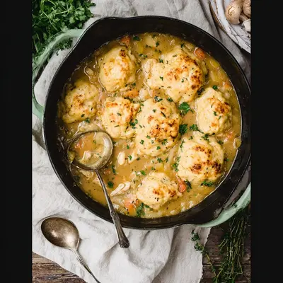 Hearty Dutch Oven Chicken and Dumplings, Just Like Grandma's