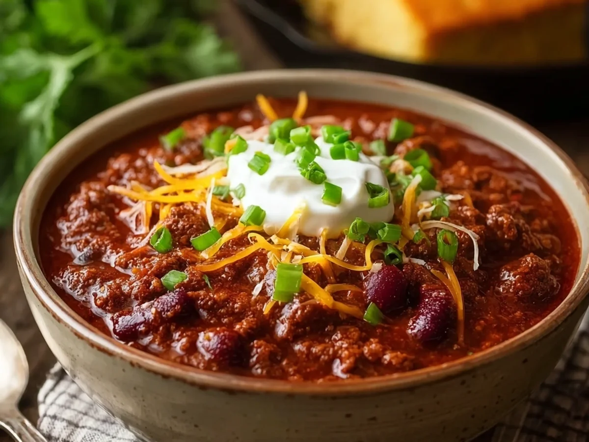 Hearty Easy Slow Cooker Chili Recipe: A Weeknight Hug - Featured Image