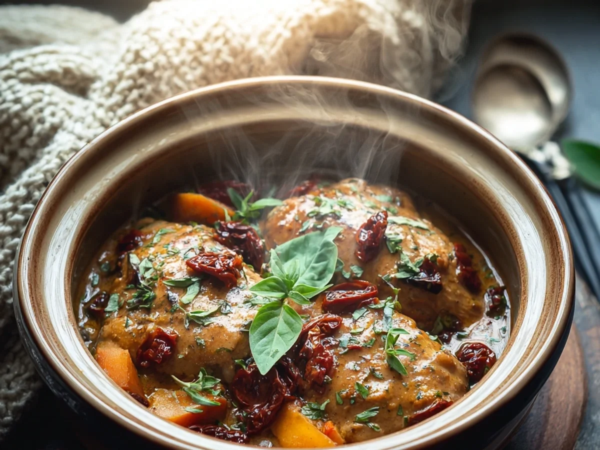 Hearty Fall Crockpot Chicken & Veggies - Featured Image