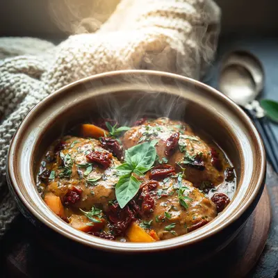 Hearty Fall Crockpot Chicken & Veggies