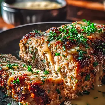 Hearty Garlic Parmesan Chicken Meatloaf for Weeknights