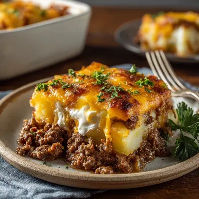 Hearty Ground Beef Potato Casserole: A Family Favorite