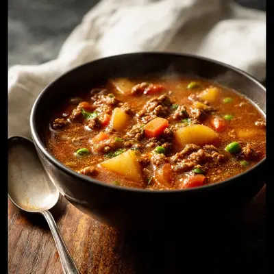 Hearty Hamburger Stew: A Comforting Family Favorite