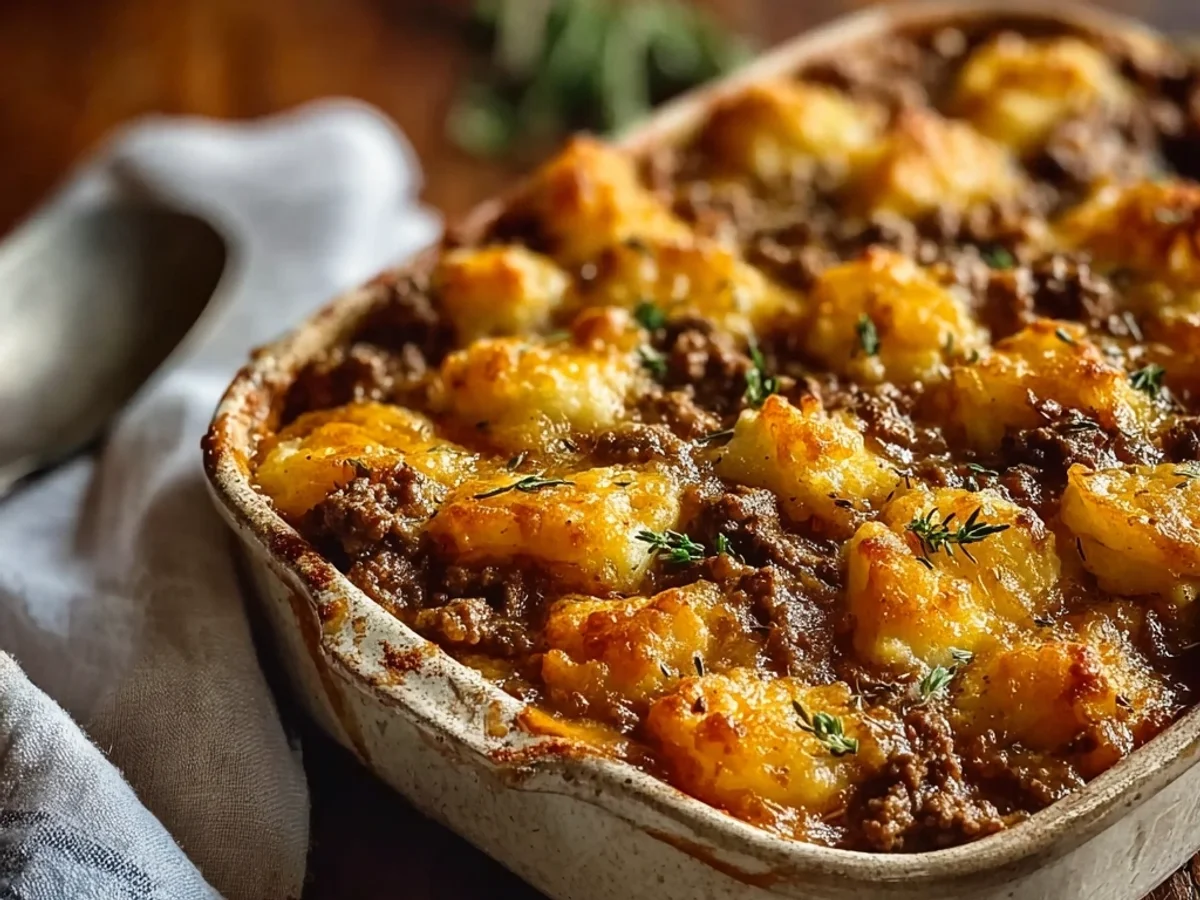 Hearty Hobo Casserole with Ground Beef: Easy Dinner - Featured Image