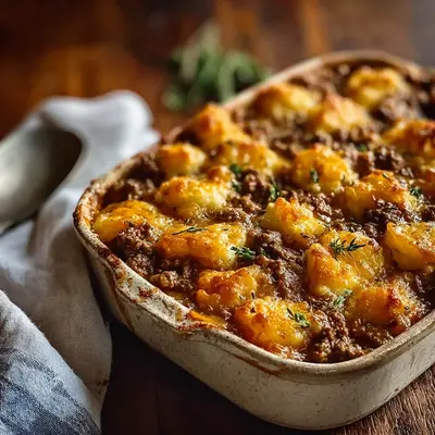 Hearty Hobo Casserole with Ground Beef: Easy Dinner
