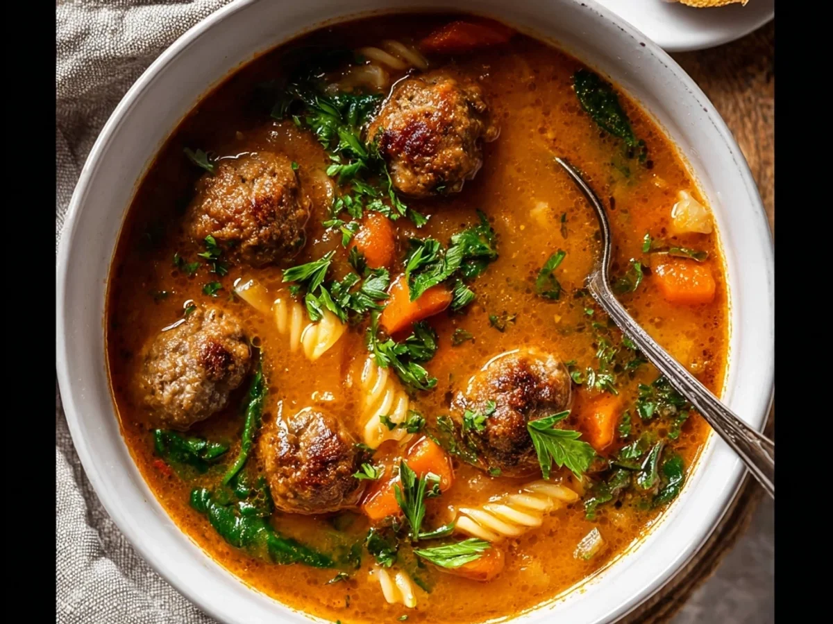 Hearty Meatball Soup: A Warming & Comforting Meal - Featured Image