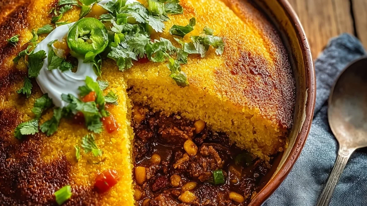 Hearty Texas Tamale Pie Recipe: A Family Favorite