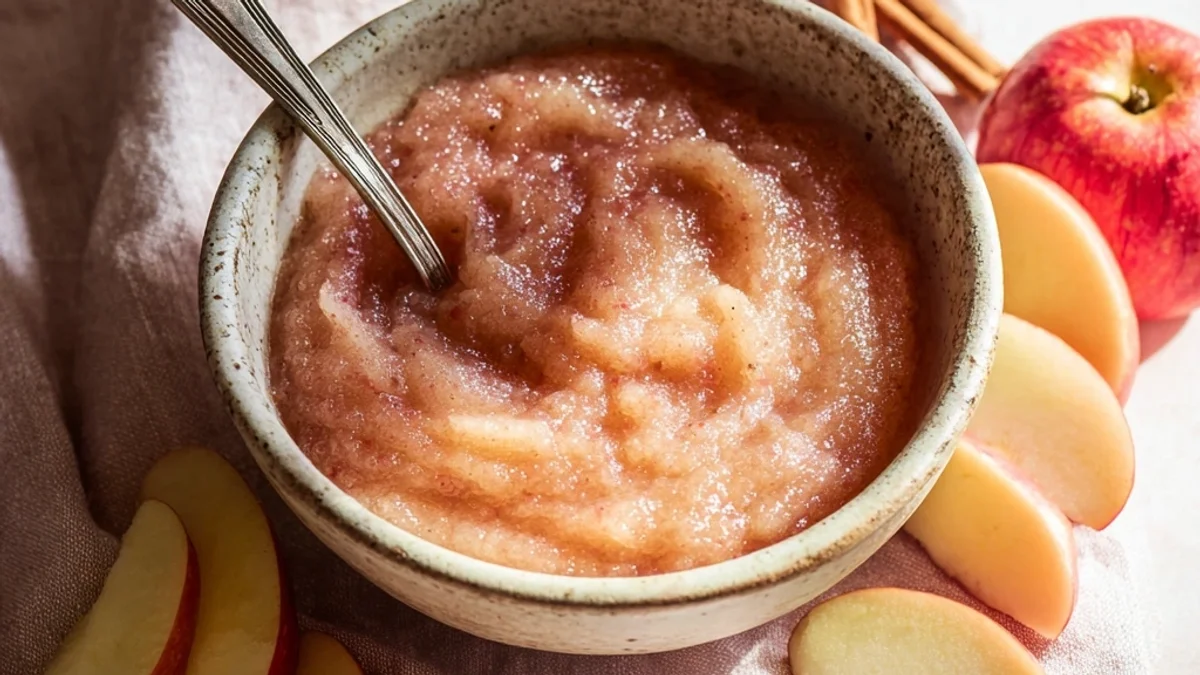 Homemade Pink Lady Applesauce: Sweet & Simple