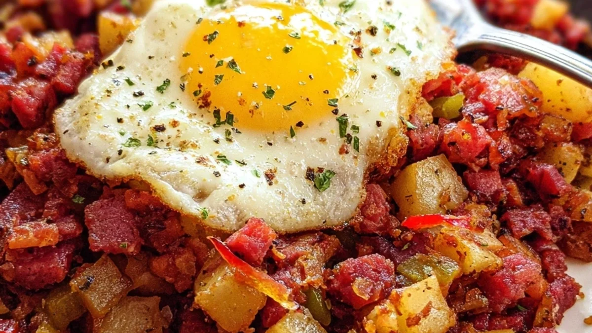 Homestyle Corned Beef Hash: Breakfast or Dinner