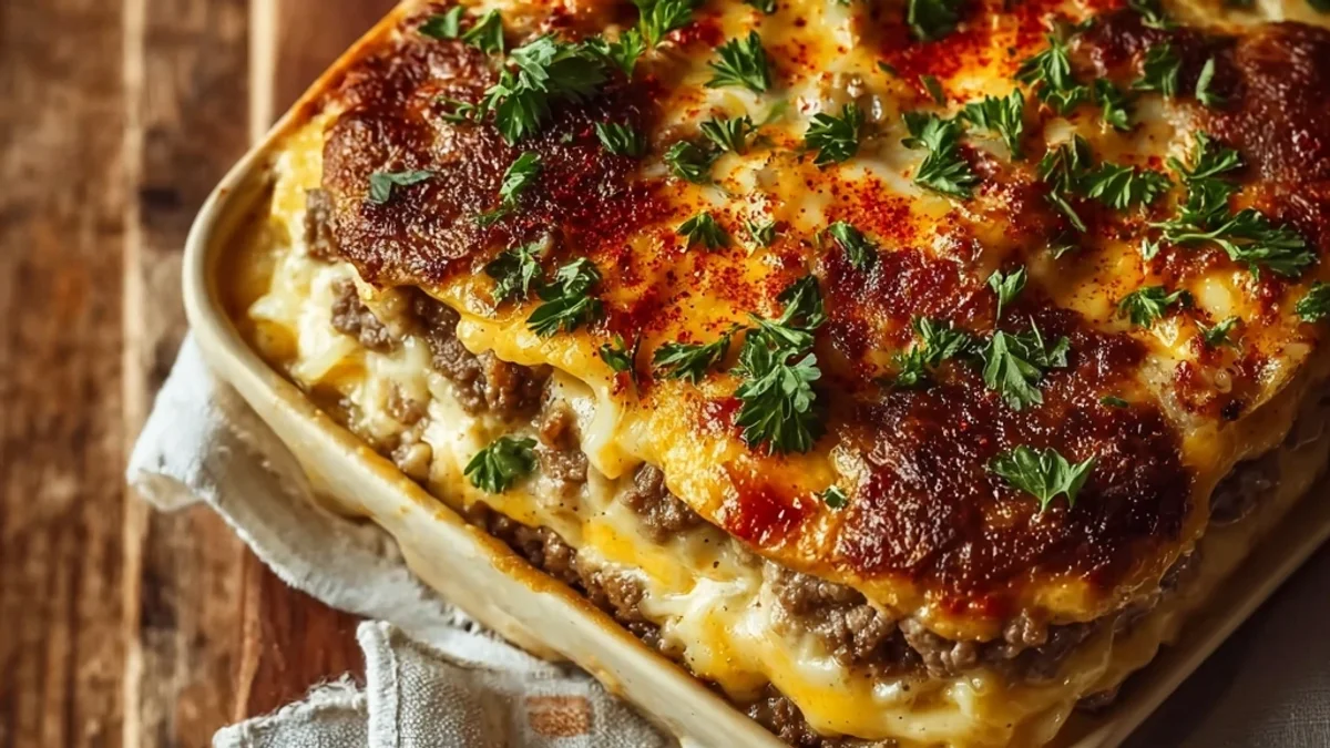 Homestyle Hamburger Supreme Casserole: Easy Dinner