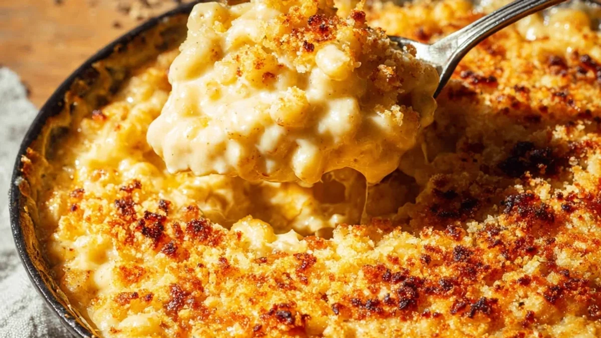Homestyle Soul Food Baked Mac and Cheese