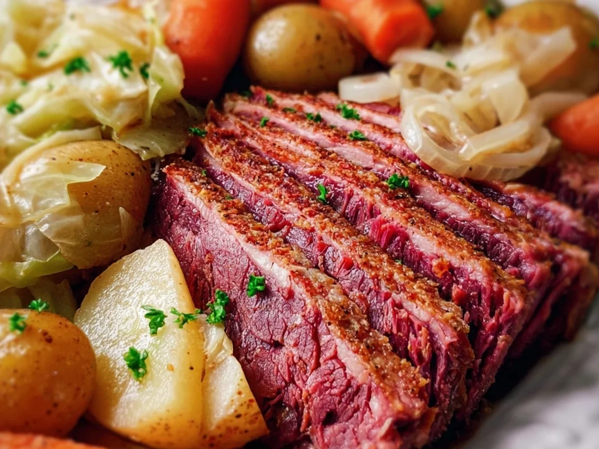 Instant Pot Corned Beef and Cabbage: Tender, Flavorful Meal - Featured Image