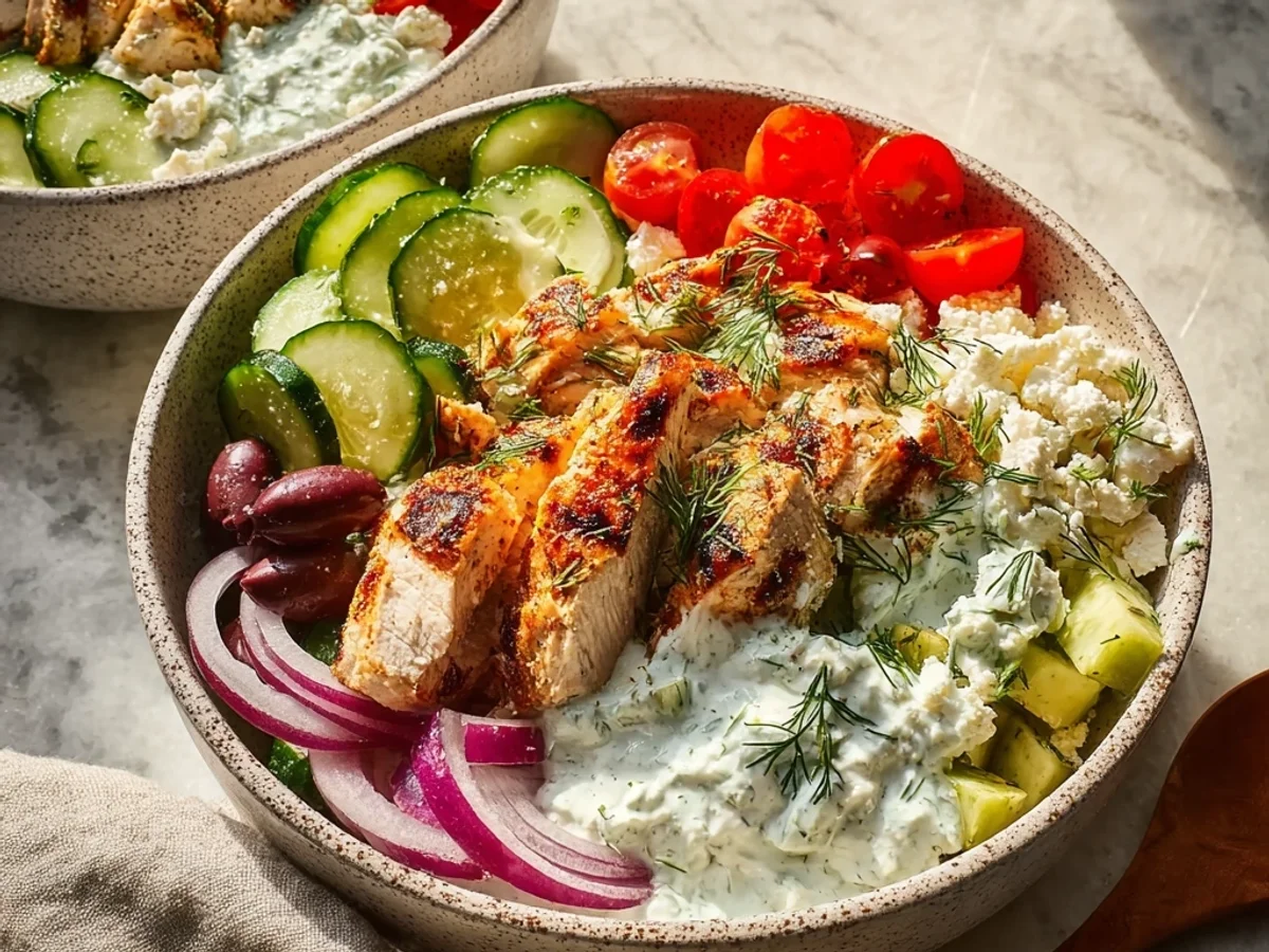 Juicy Greek Chicken Bowls: Easy, Bright Dinners - Featured Image