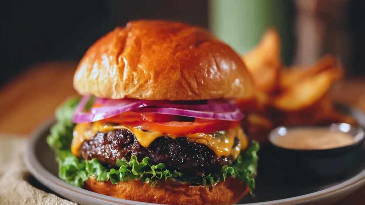 Quick Air Fryer Frozen Burgers: Easy Weeknight Meal
