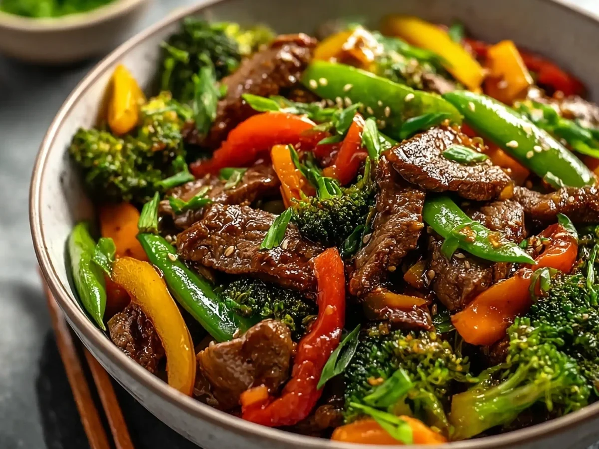 Quick Beef Stir Fry with Crisp Vegetables - Featured Image