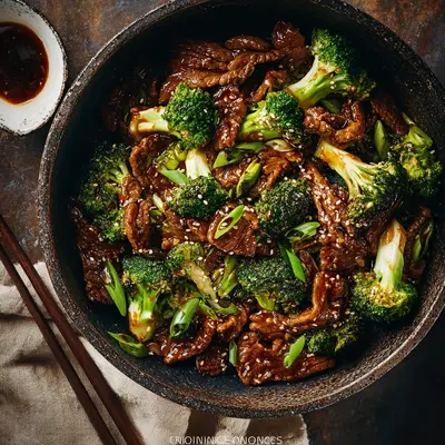 Quick Chinese Beef and Broccoli Stir-fry