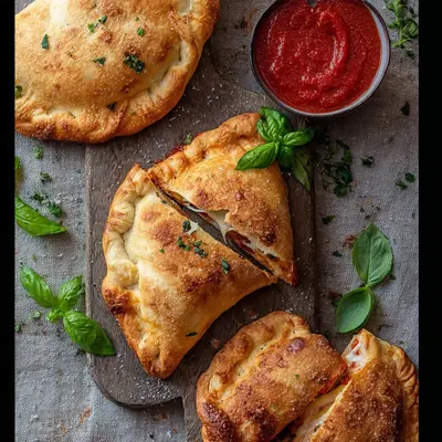 Quick Easy Air Fryer Calzones: Weeknight Italian Comfort