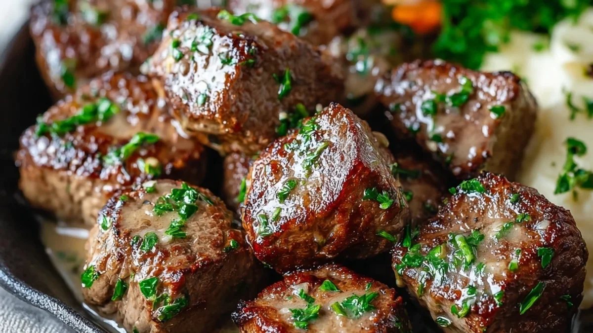 Quick Garlic Butter Steak Bites: Tender & Flavorful