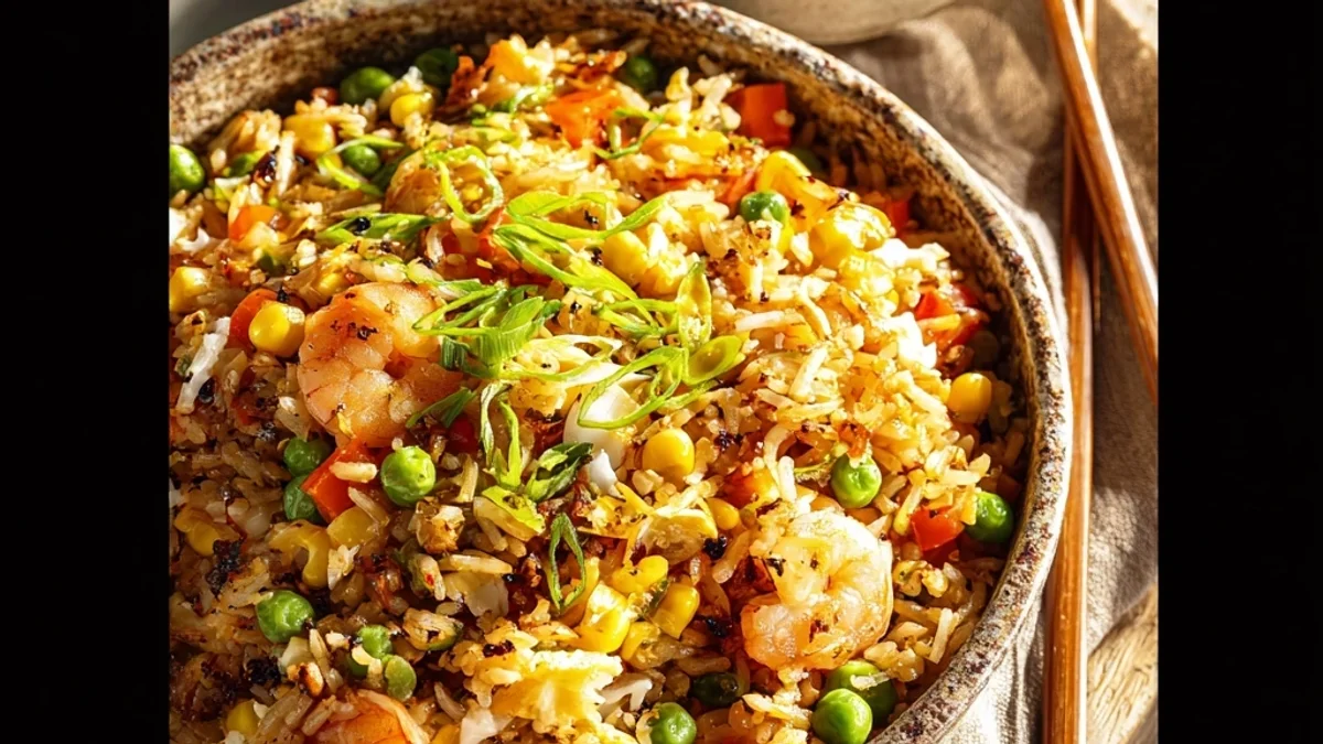 Quick Homestyle Easy Fried Rice Recipe