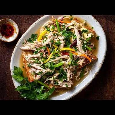 Quick Lemon Herb Leftover Rotisserie Chicken Pasta