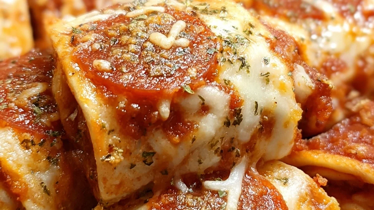 Quick Low-Calorie Pizza Rolls Hack: 3-Ingredient Snacking