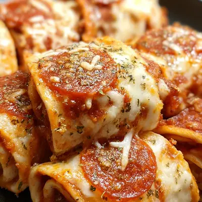 Quick Low-Calorie Pizza Rolls Hack: 3-Ingredient Snacking
