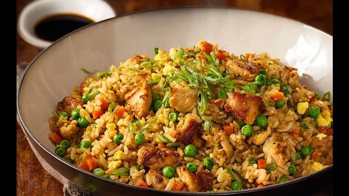Quick Restaurant Chicken Fried Rice: A Weeknight Treat