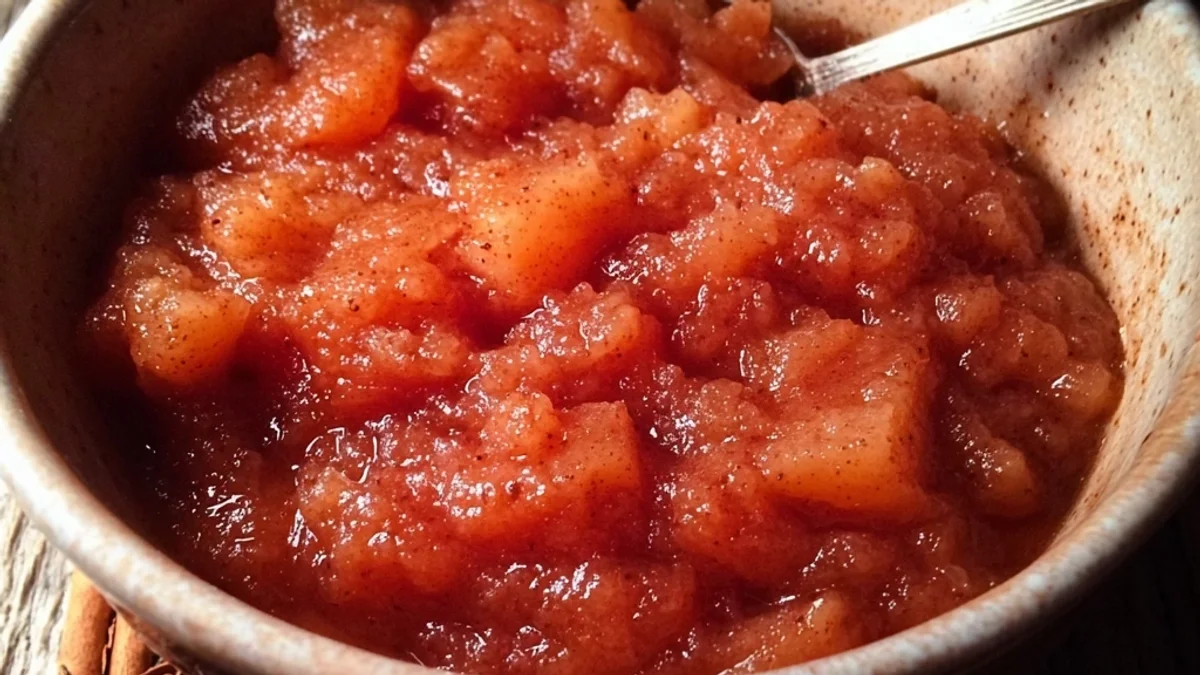 Red Hot Applesauce: Sweet & Spicy Cinnamon Bliss