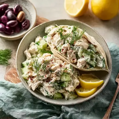 Refreshing Tzatziki Chicken Salad: A Zesty Summer Staple