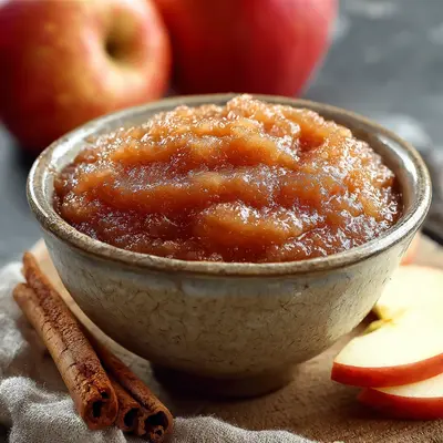 Rustic Crockpot Cinnamon Applesauce: Sweet Autumn Comfort