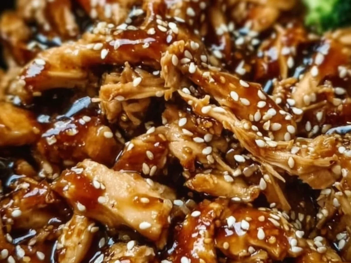 Simple Dump and Go Crockpot Teriyaki Chicken - Featured Image