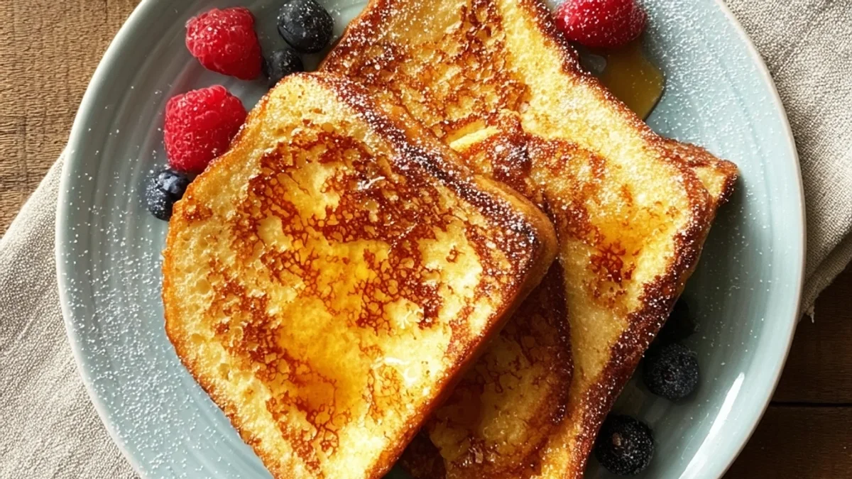 Simple French Toast Recipe: Fluffy Morning Treat